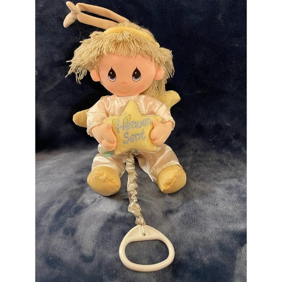 Precious Moments Musical Angel “Luv N Care” 12" Prayer Pal. Pull String. - Picture 8 of 8